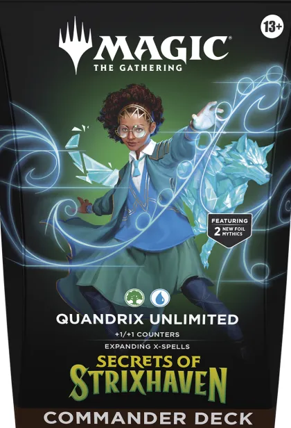 Magic: The Gathering - Secrets of Strixhaven Commander Deck: Quandrix Unlimited