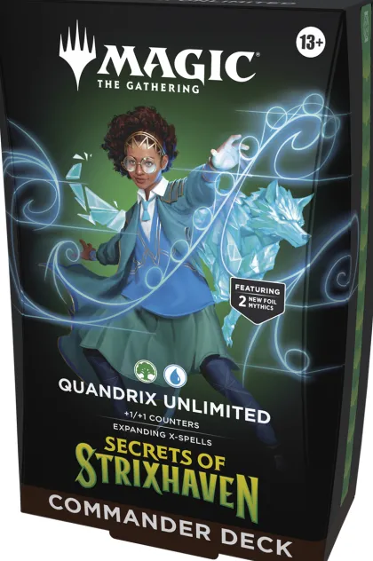 Magic: The Gathering - Secrets of Strixhaven Commander Deck: Quandrix Unlimited
