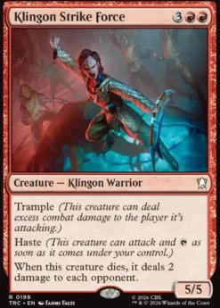Magic: The Gathering - Star Trek Collector's Edition Commander Deck: Klingon Fury