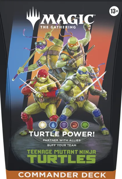 Magic: The Gathering - Teenage Mutant Ninja Turtles Commander Deck: Turtle Power!