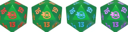 Magic: The Gathering - Teenage Mutant Ninja Turtles Spindown Die D20