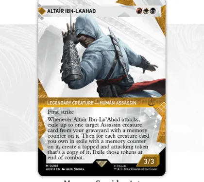 Magic: The Gathering Universes Beyond: Assassin's Creed Beyond Booster