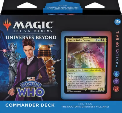 Magic: The Gathering Universes Beyond - Doctor Who Commander Deck: Masters of Evil