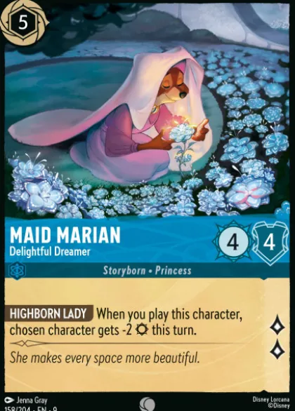 Maid Marian, Delightful Dreamer (foil) - Fabled