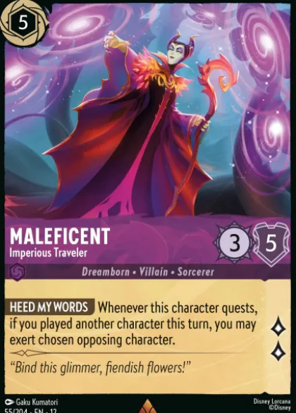 Maleficent, Imperious Traveler - Wilds Unknown