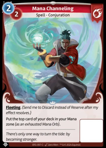 Mana Channeling (C) - Altered Beyond the Gates