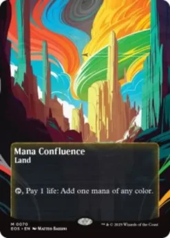 Mana Confluence (#70) (borderless) - Edge of Eternities Stellar Sights