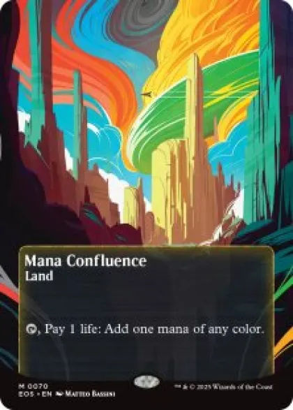 Mana Confluence (#70) (borderless) - Edge of Eternities Stellar Sights
