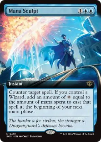 Mana Sculpt (foil) (extended art) - Secrets of Strixhaven Varianten
