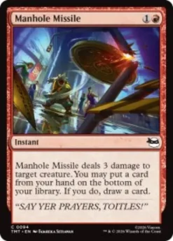 Manhole Missile (foil) - Teenage Mutant Ninja Turtles