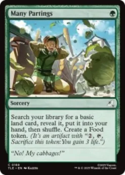 Many Partings (foil) - Avatar: The Last Airbender Eternal