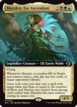 Maralen, Fae Ascendant (extended art) - Lorwyn Eclipsed Varianten