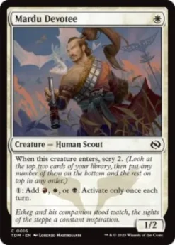 Mardu Devotee (foil) - Tarkir: Dragonstorm