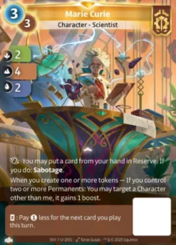 Marie Curie (U-1501) - skybound unique