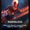 Marvelous front card - Marvel Super Heroes Commander
