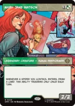 Mary Jane Watson (foil) (borderless) - Marvel's Spider-Man Varianten