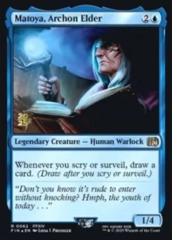 Matoya, Archon Elder (foil) - Final Fantasy Prerelease Promo's