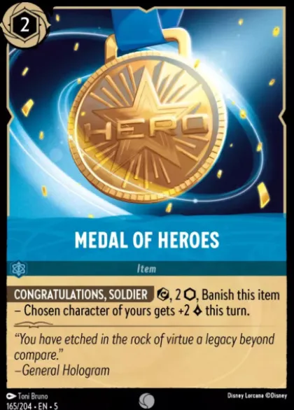 Medal of Heroes (foil) - Shimmering Skies