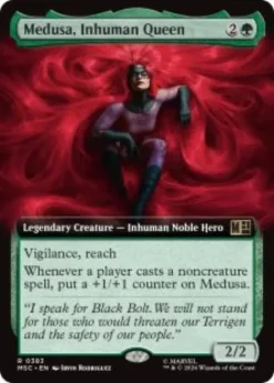 Medusa, Inhuman Queen (extended art) - Marvel Super Heroes Commander Varianten
