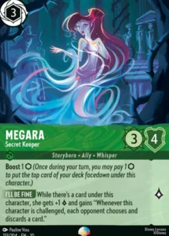 Megara, Secret Keeper (foil) (borderless) - Whispers in the Well