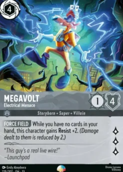 Megavolt, Electrical Menace (foil) (borderless) - Attack of the Vine!