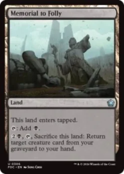 Memorial to Folly - Foundations Commander Decks