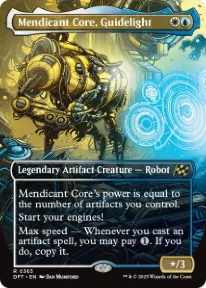 Mendicant Core, Guidelight (#365) (borderless) - Aetherdrift Varianten