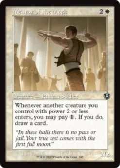 Mentor of the Meek (showcase) - Innistrad Remastered Varianten