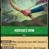 Merida's Bow (foil) - Wilds Unknown
