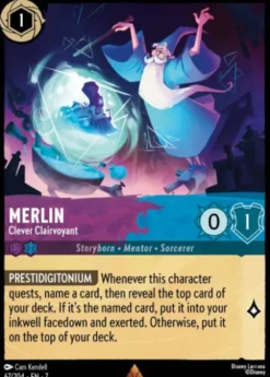 Merlin, Clever Clairvoyant (foil) - Archazia's island