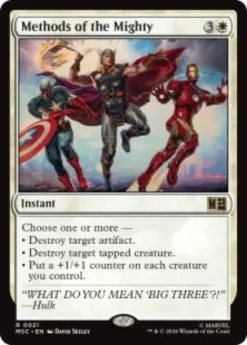 Methods of the Mighty - Marvel Super Heroes Commander