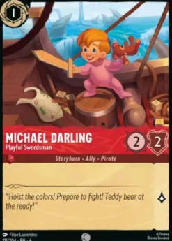 Michael Darling, Playful Swordsman - Azurite Sea