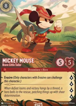 Mickey Mouse, Brave Little Tailor (foil) (borderless) - D23