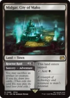 Midgar, City of Mako (foil) - Final Fantasy