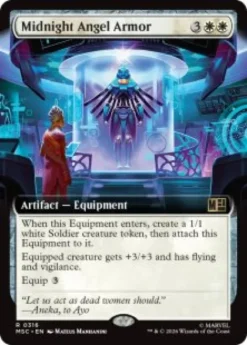 Midnight Angel Armor (extended art) - Marvel Super Heroes Commander Varianten