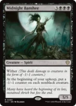 Midnight Banshee - Lorwyn Eclipsed Commander