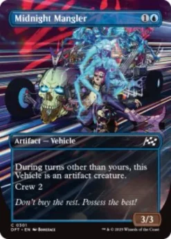 Midnight Mangler (foil) (borderless) - Aetherdrift Varianten