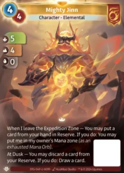 Mighty Jinn (U-6099) - Altered Non-Kickstarter Uniques