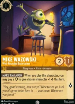 Mike Wazowski, Well-Rounded Entertainer (foil) - Attack of the Vine