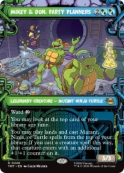 Mikey & Don, Party Planners (showcase) - Teenage Mutant Ninja Turtles Varianten