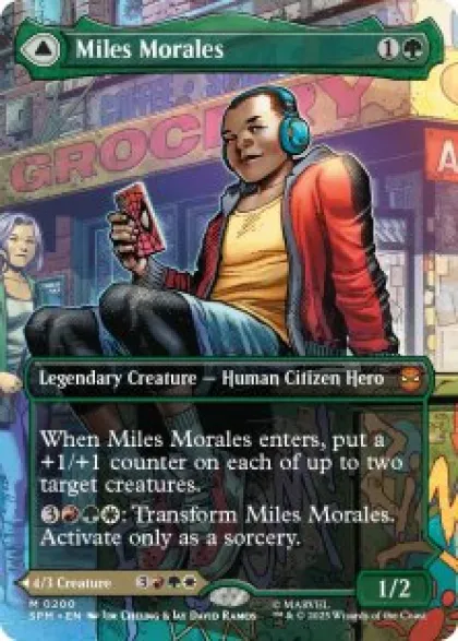 Miles Morales (#200) (borderless) - Marvel's Spider-Man Varianten