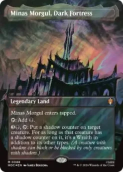 Minas Morgul, Dark Fortress (#88) (surge foil) (borderless) - The Hobbit Eternal