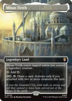 Minas Tirith (#49) (foil) (borderless) - The Hobbit Eternal