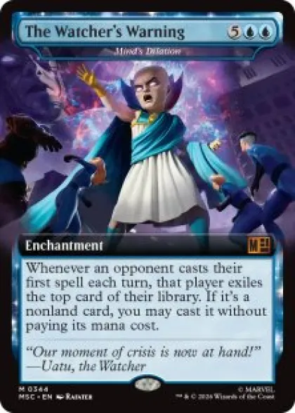 Mind's Dilation (extended art) - Marvel Super Heroes Commander Varianten
