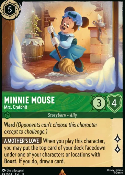 Minnie Mouse, Mrs. Cratchit - Winterspell