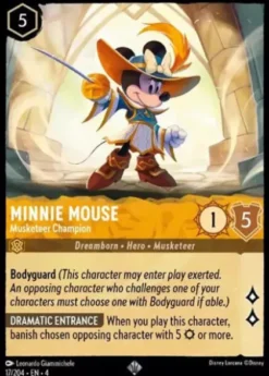 Minnie Mouse, Musketeer Champion (foil) - Ursula's Return