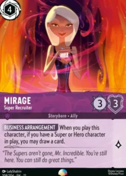 Mirage, Super Recruiter (foil) (borderless) - Wilds Unknown