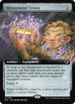 Mirrormind Crown (extended art) - Lorwyn Eclipsed Varianten