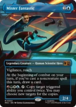 Mister Fantastic (#2) (borderless) - Marvel Super Heroes Commander