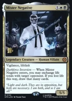 Mister Negative (foil) - Marvel's Spider-Man Prerelease Promo's